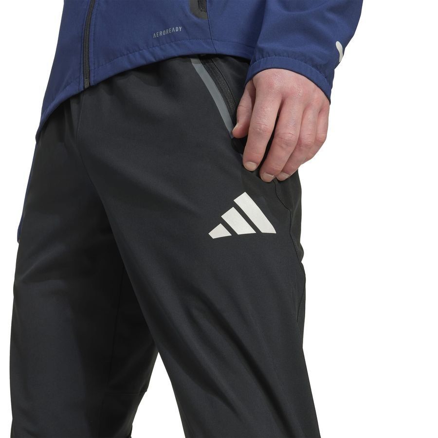 Arsenal Training Trousers Tiro 25 Competition Vis Tech Travel - Black - Men's-SoccerKits Hub | Buy Soccer Jerseys Online